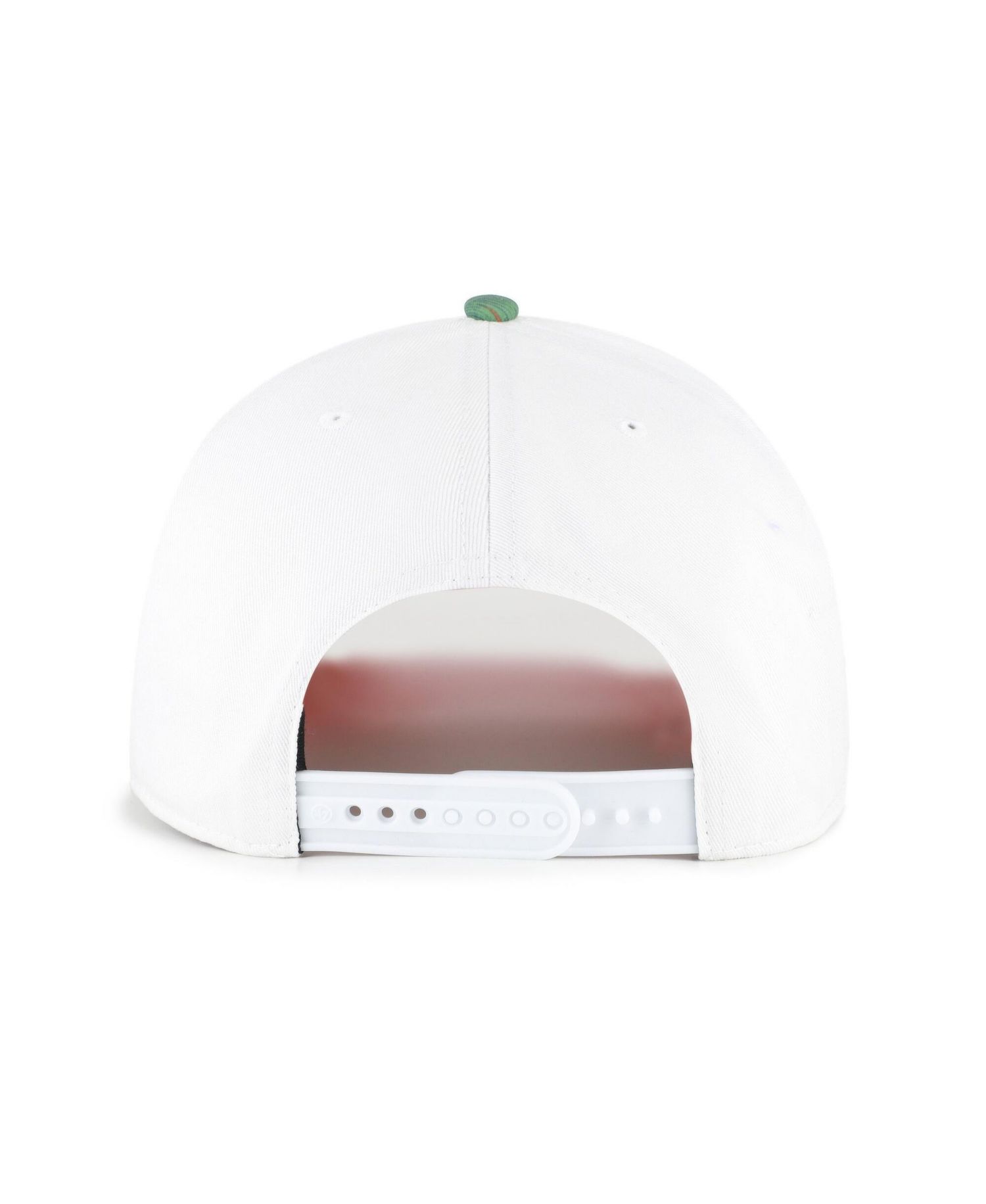 Men's White/Orange Miami Dolphins Beach Side Hitch Adjustable Hat