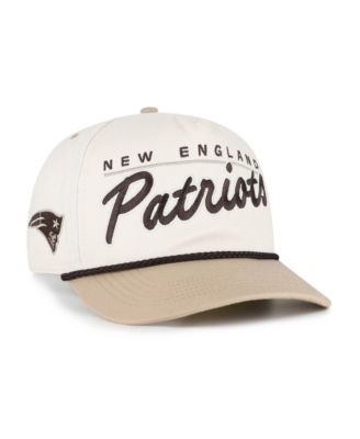 Men's Natural/Tan New England Patriots Neutral Terrain Hitch Rope Adjustable Hat