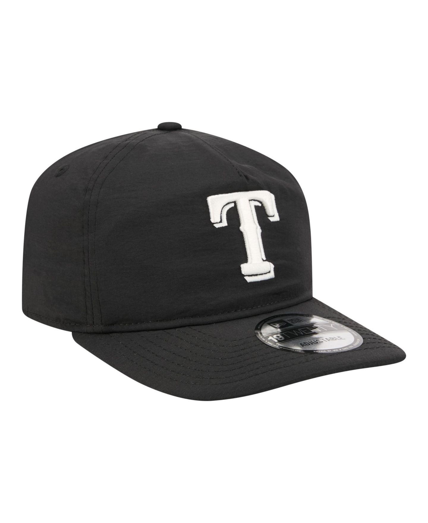 Мужская кепка New Era Black Texas Rangers Everyday 19TWENTY Adjustable Hat — фото 3