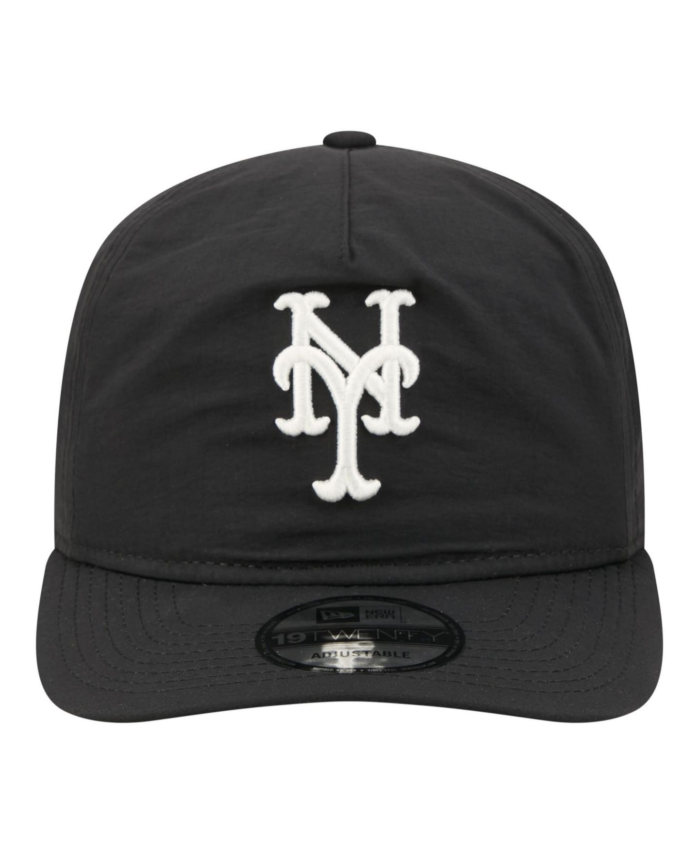 Мужская кепка New Era Black New York Mets Everyday 19TWENTY Adjustable Hat — фото 2
