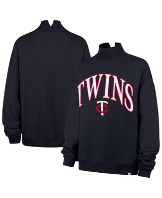Women's Minnesota Twins Vantage Mock-Neck Oversized Sweatshirt