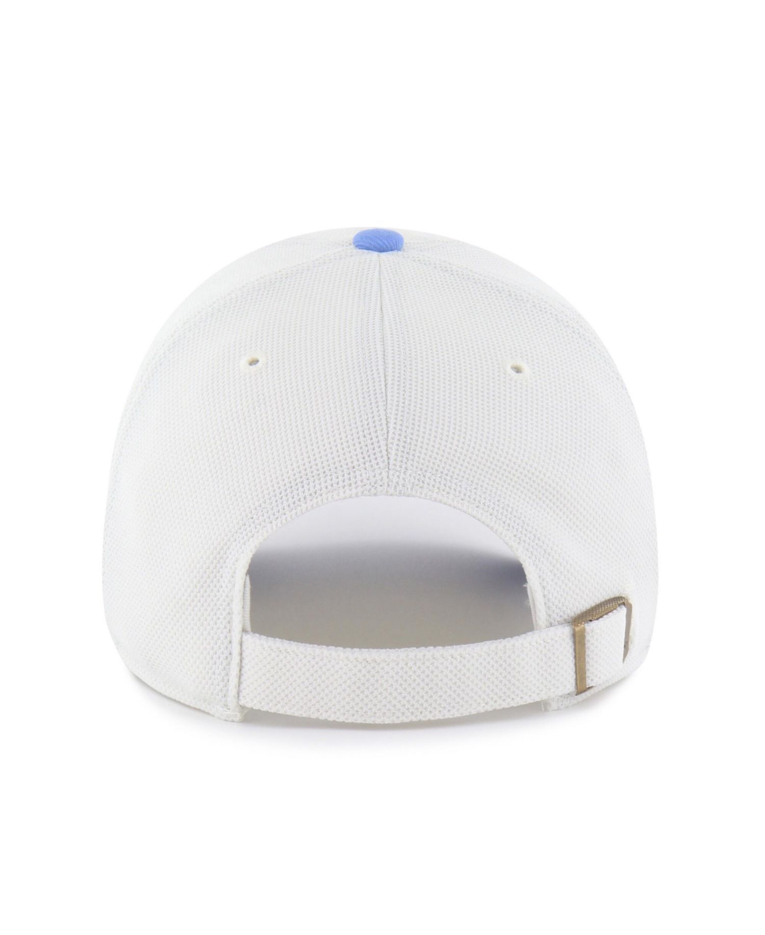 Men's Cream/Light Blue Tennessee Titans Pique Patch Clean Up Adjustable Hat