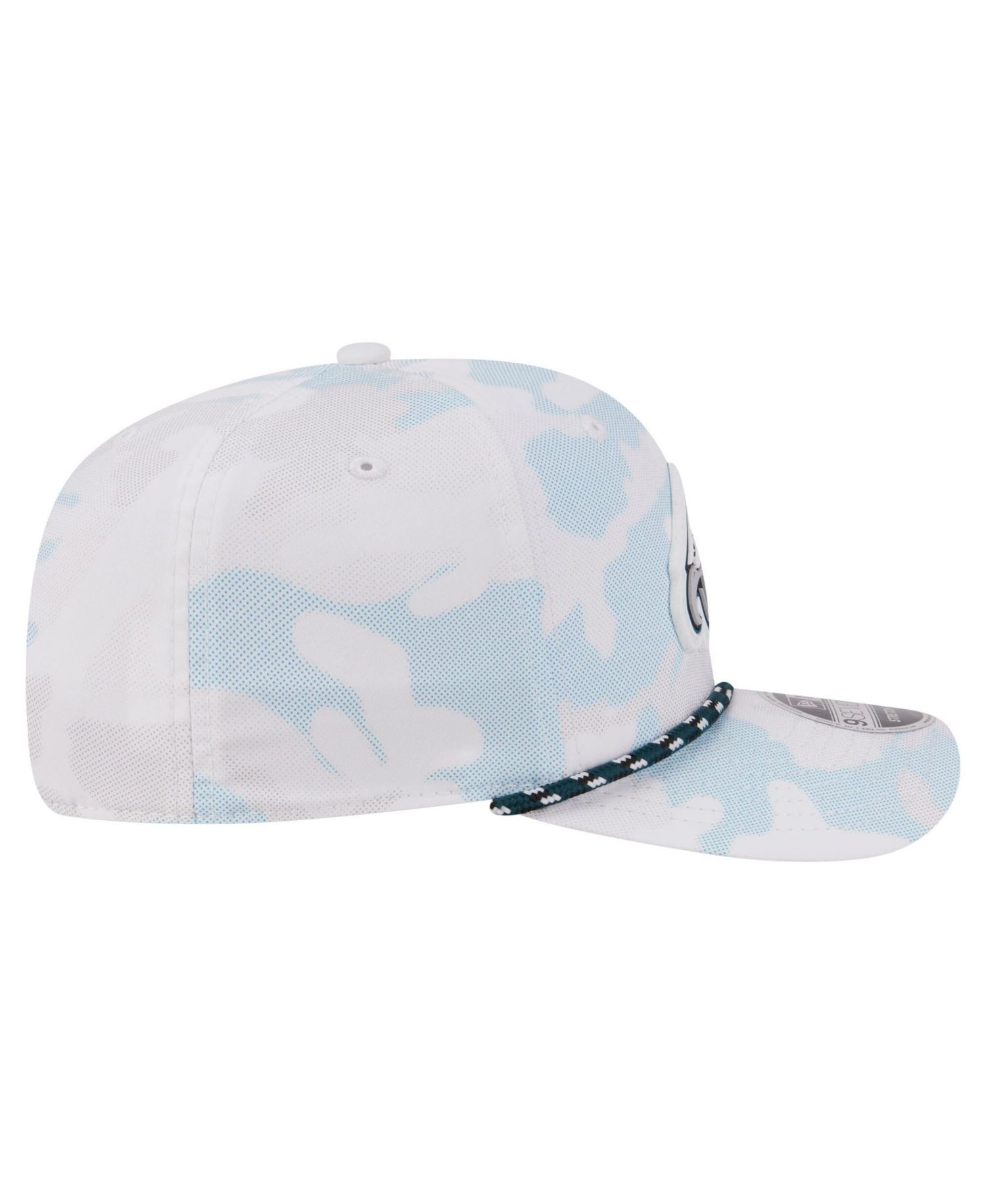 Men's White Philadelphia Eagles Camo Rope 9SEVENTY Adjustable Hat