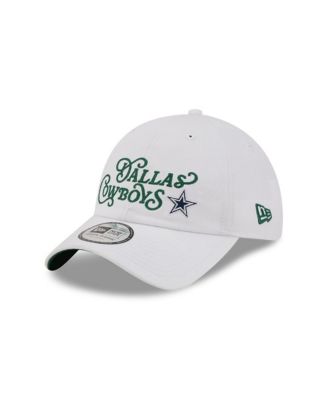 Men's White Dallas Cowboys Golf Course Casual Classic Adjustable Hat