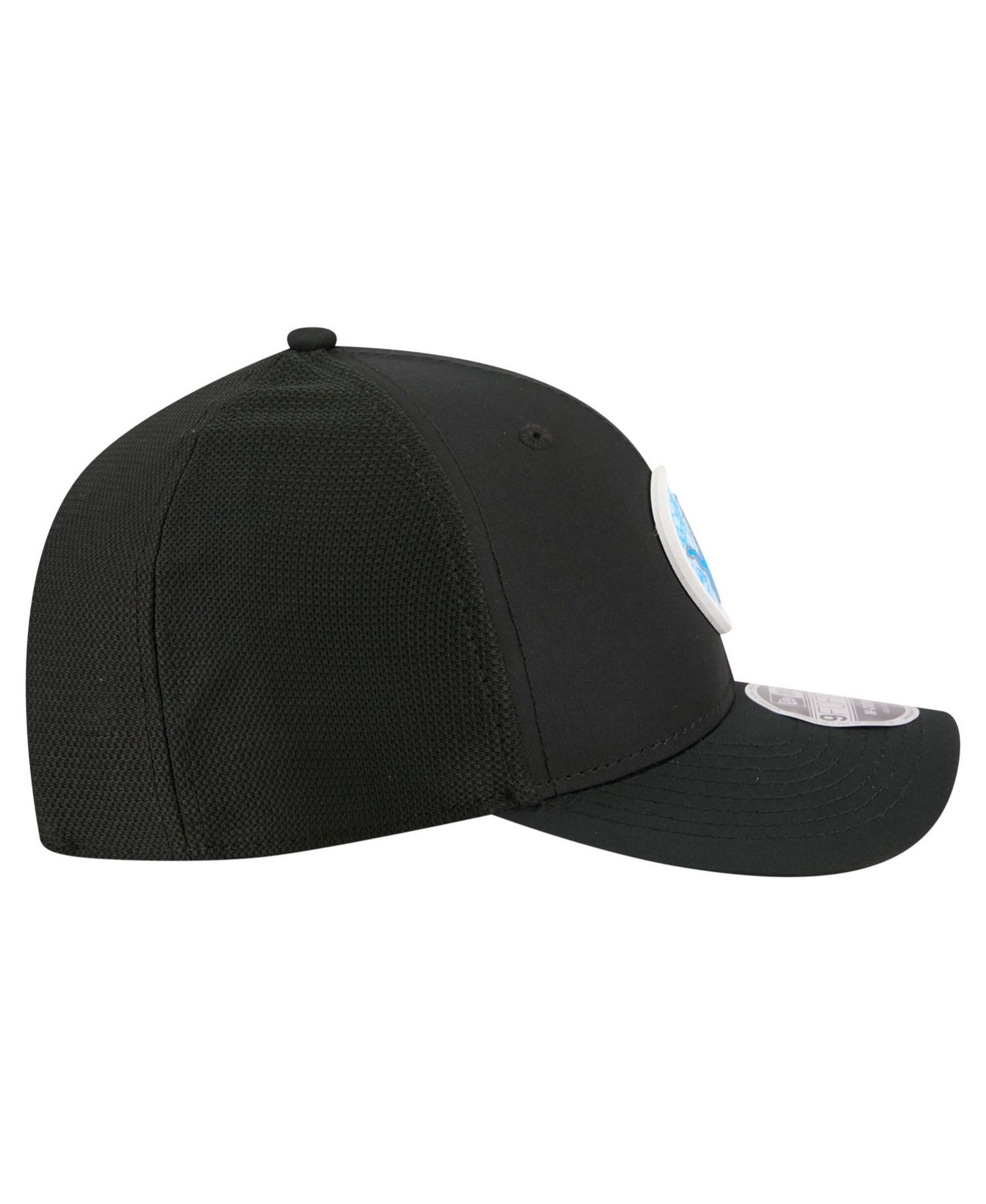 Men's Black Detroit Lions Floral 9FORTY M-Crown Trucker Adjustable Hat