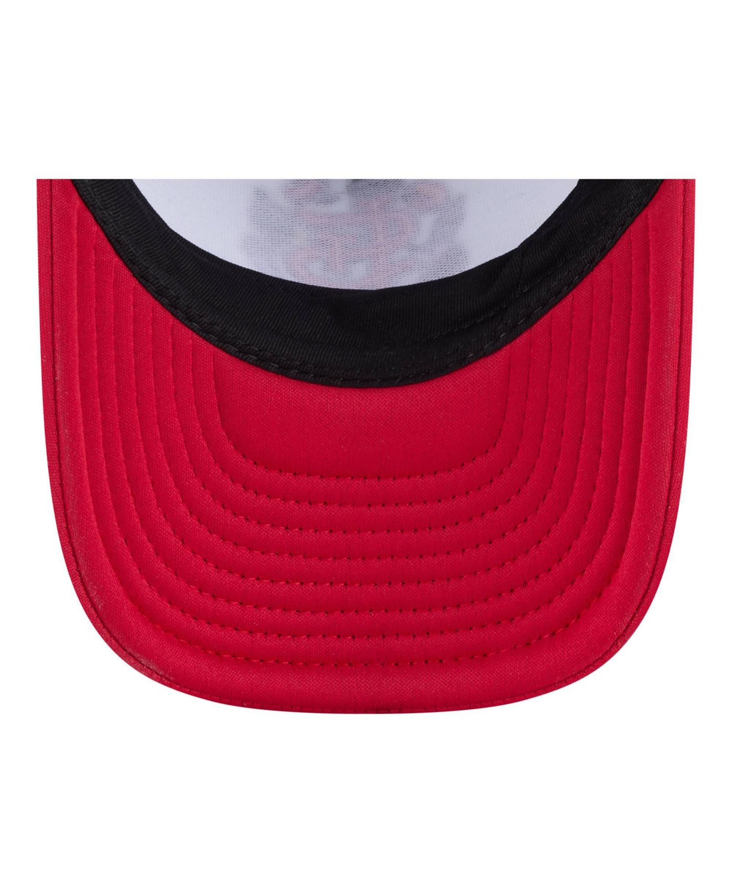 Big Boys and Girls White/Red St. Louis Cardinals Food A-Frame 9FORTY Trucker Adjustable Hat