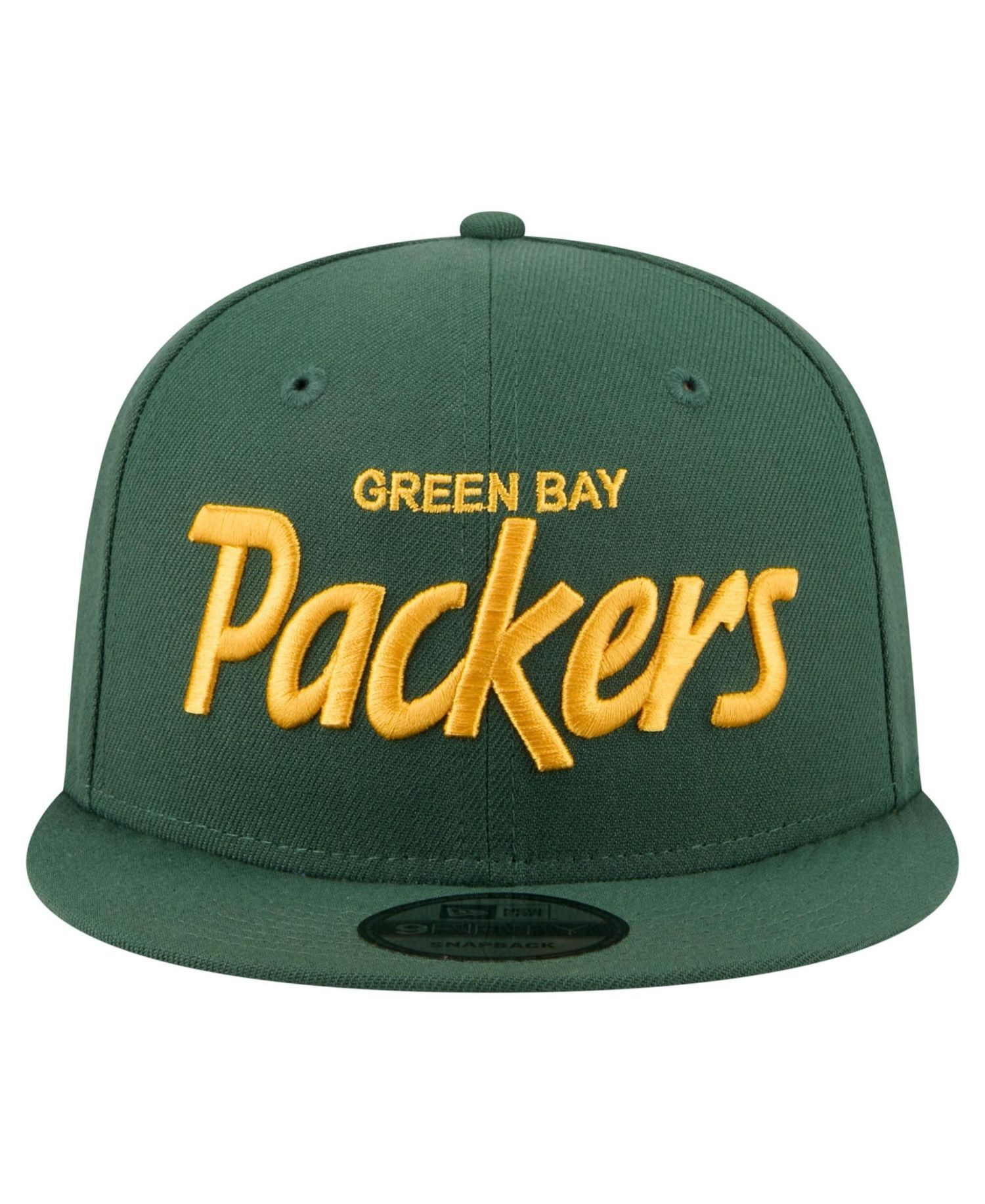 Men's Green Bay Packers Core Team Script 9FIFTY Snapback Hat