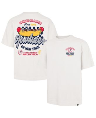 Men's Cream New York Yankees Glizzy T-Shirt