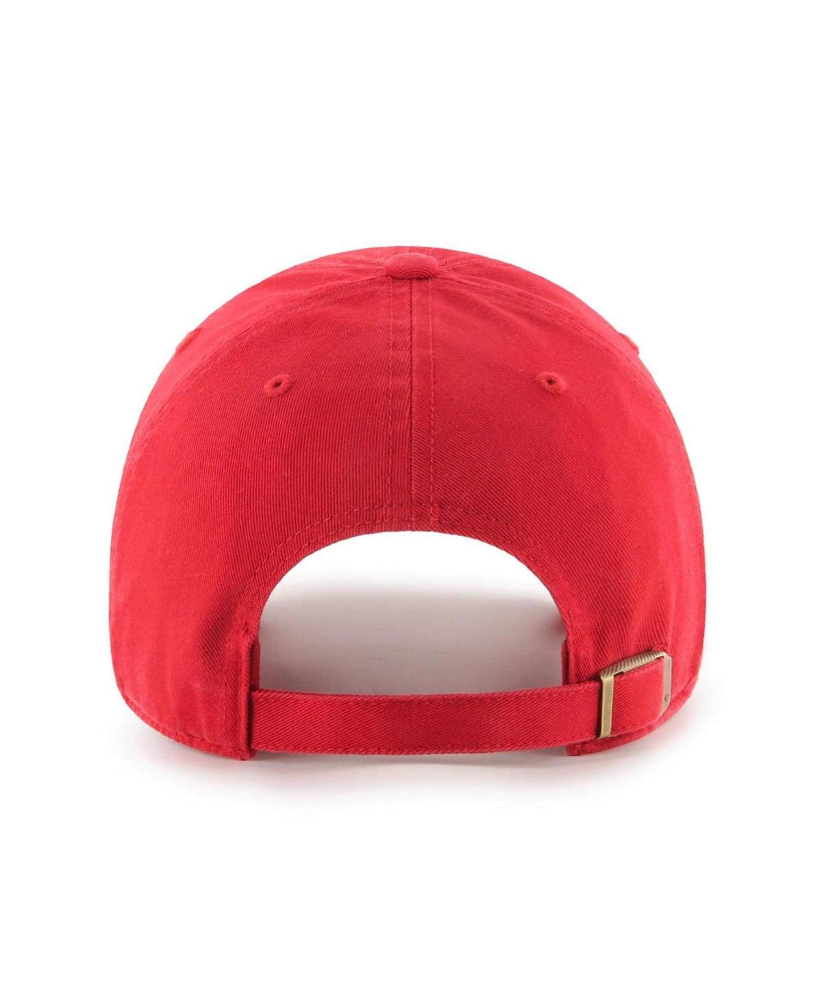 '47 Brand Men's Scarlet San Francisco 49ers American Flag Clean Up Adjustable Hat