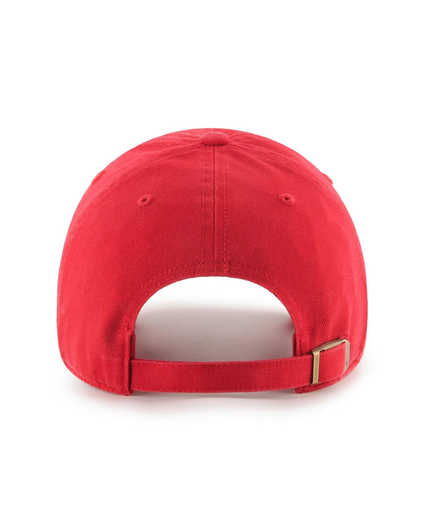 Men's Scarlet San Francisco 49ers American Flag Clean Up Adjustable Hat