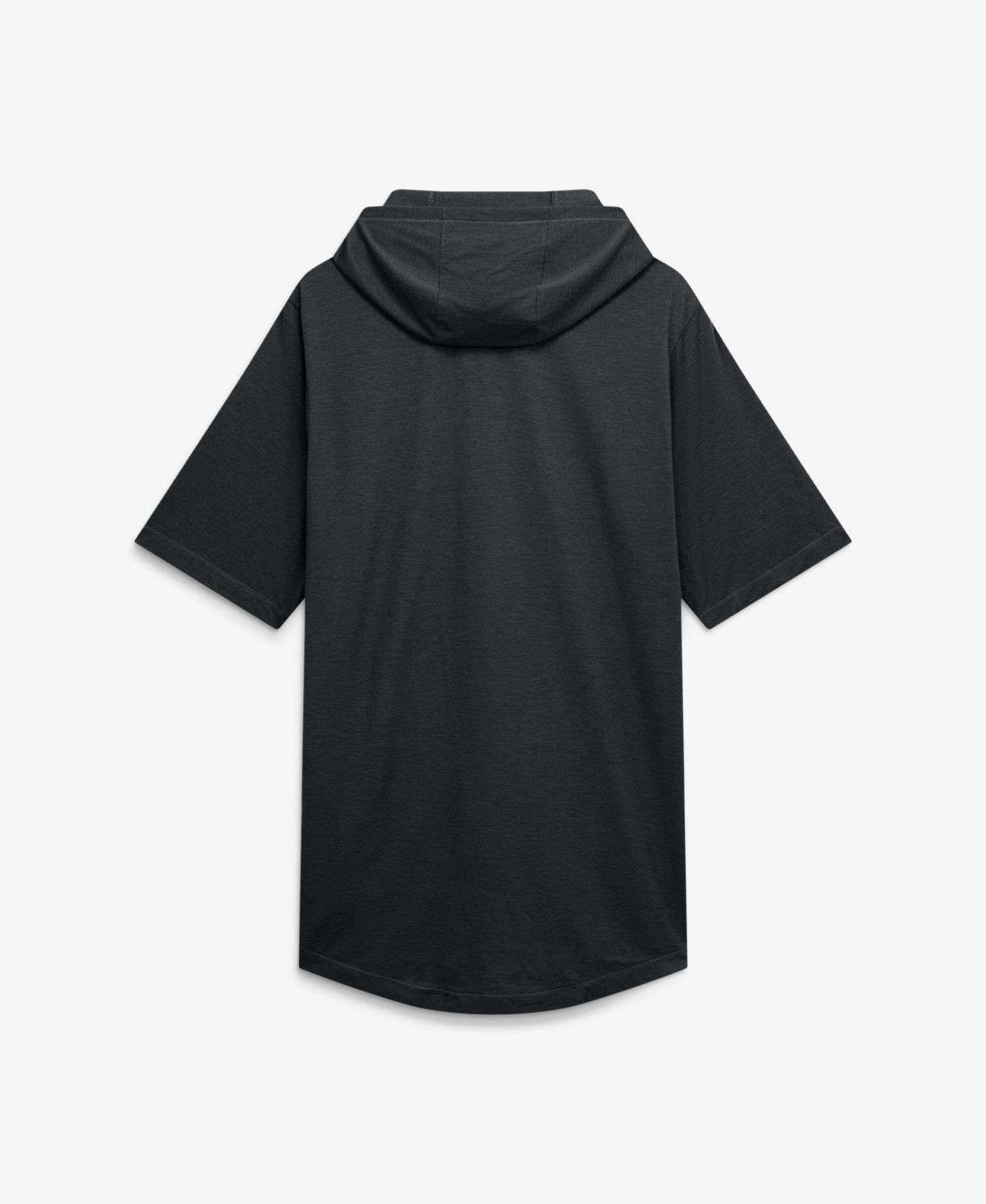 Men's Black Atlanta Braves Arched Wordmark Tri-Blend Hooded T-Shirt