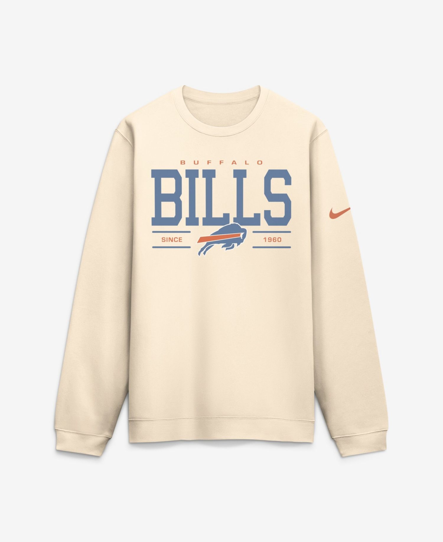 Men's Natural Buffalo Bills Always Reppin' Club Sweatshirt