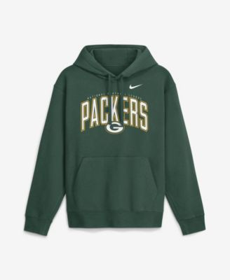 Men's Green Green Bay Packers Expect Victory Club Fleece Pullover Hoodie