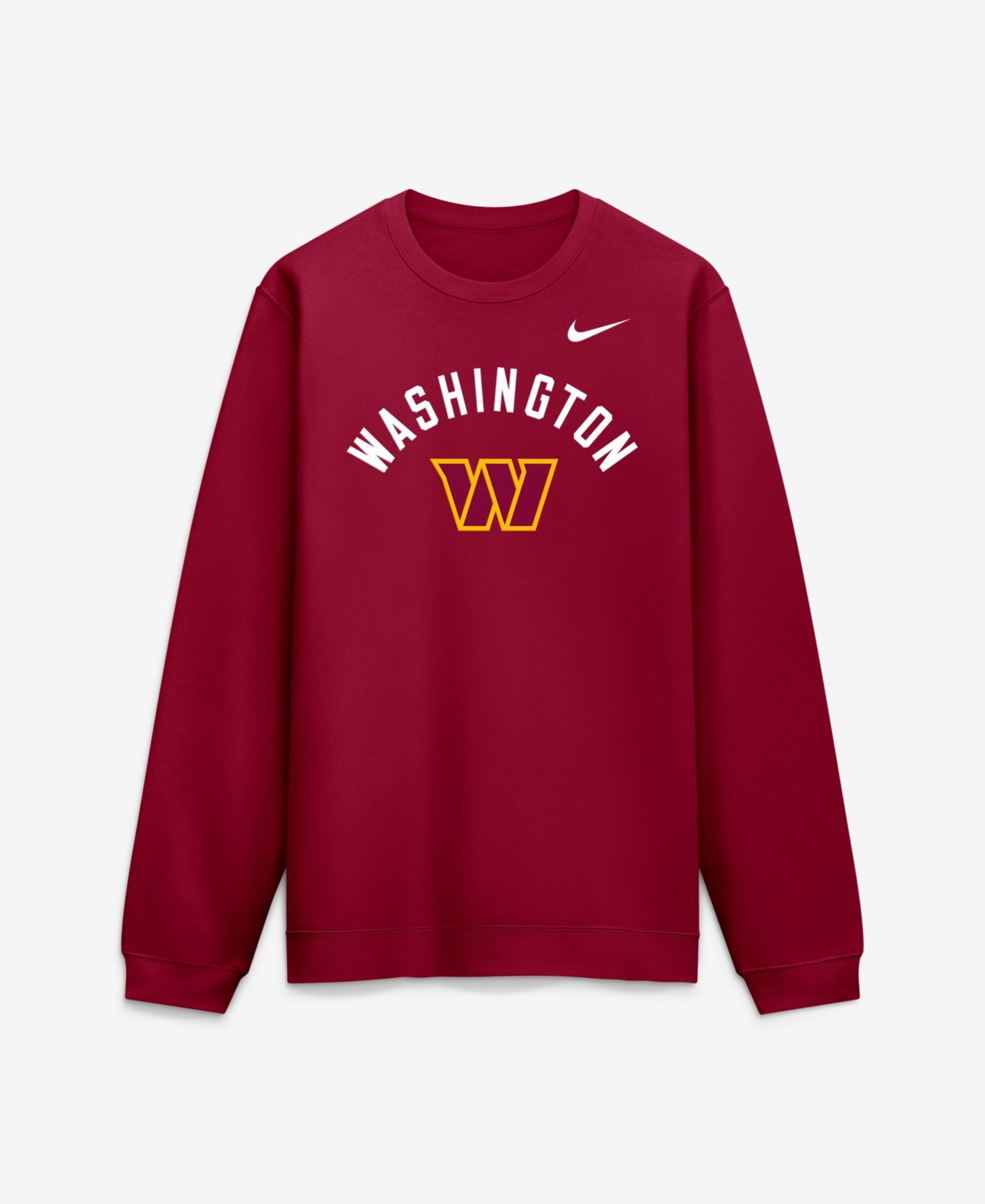 Men's Burgundy Washington Commanders Defensive Leader Club Fleece Sweatshirt