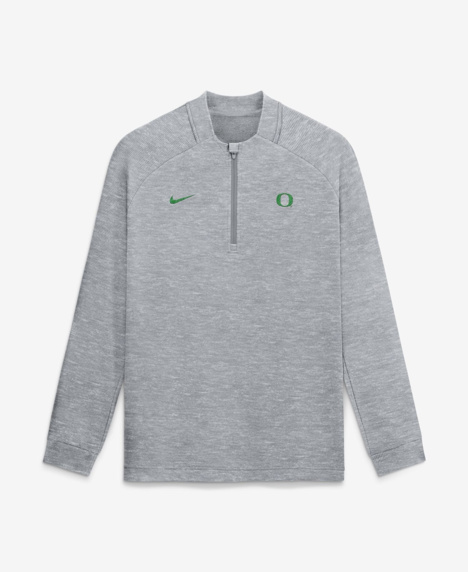 Men's Gray Oregon Ducks Golf Par 5 Therma-FIT Half-Zip Tri-Blend Pullover