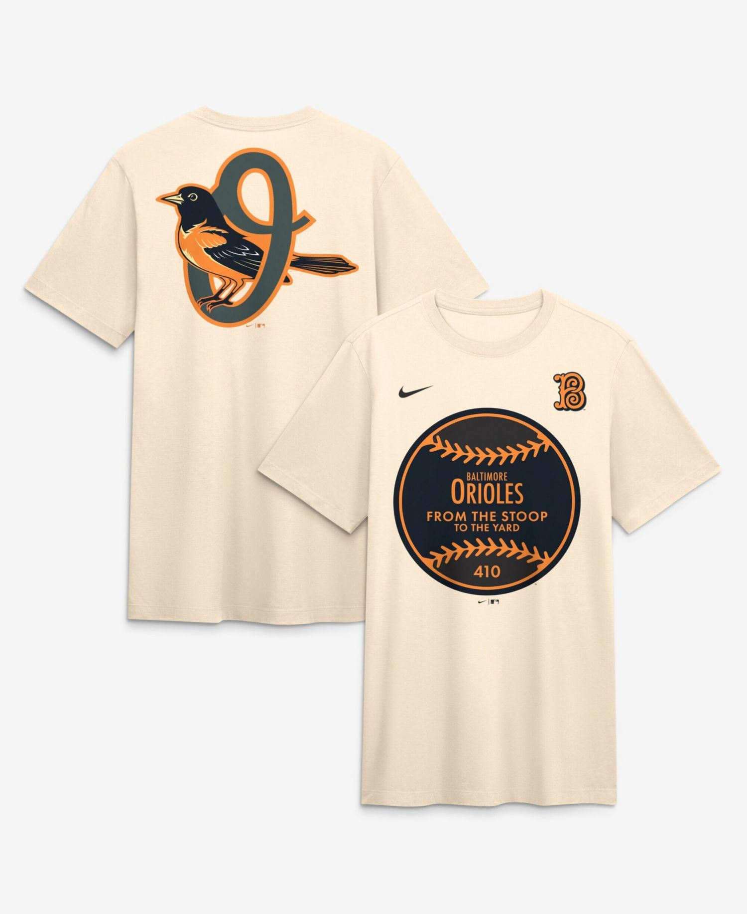 Men's Tan Baltimore Orioles City Connect Legacy Tri-Blend T-Shirt