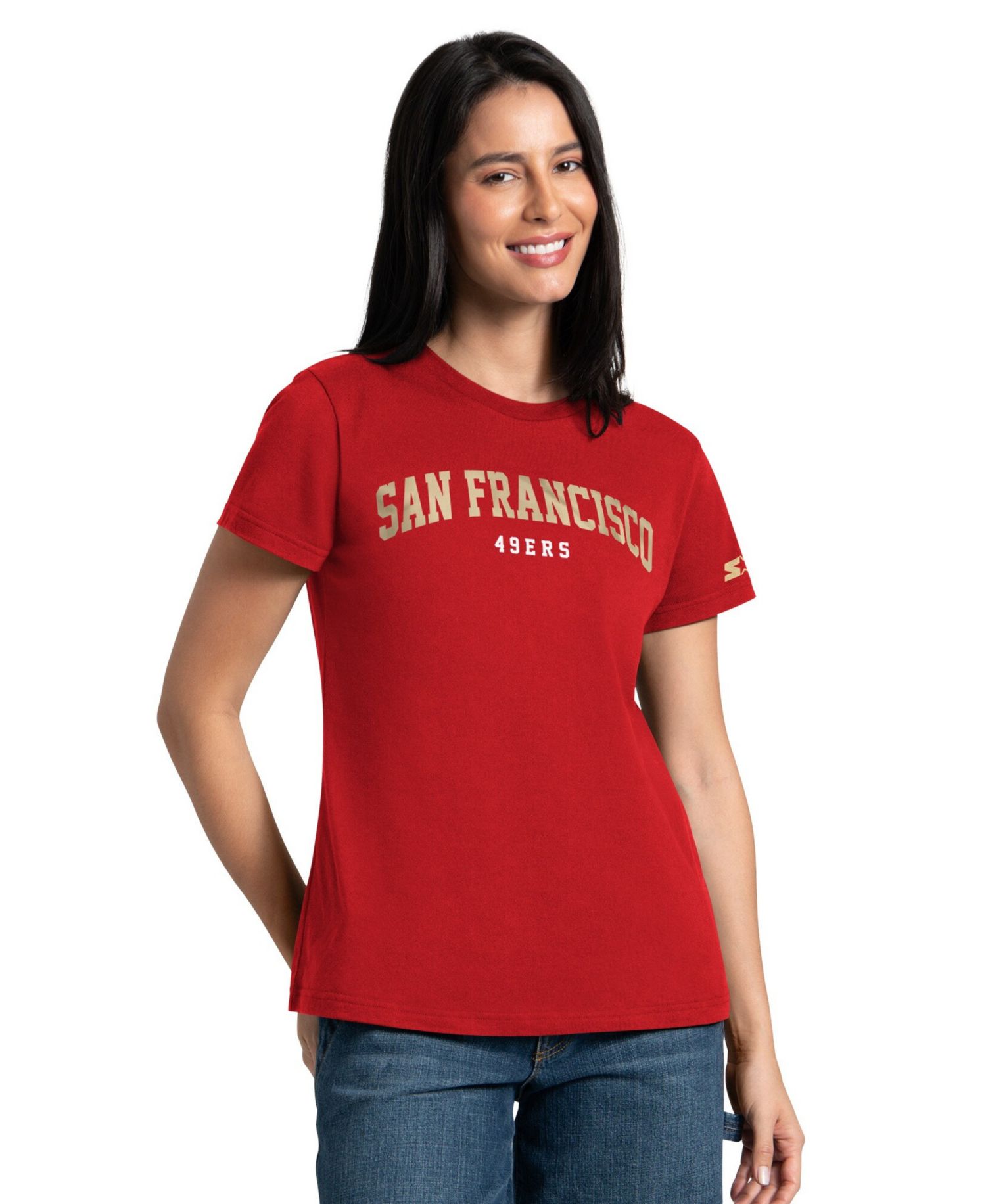 Women's Scarlet/Gold San Francisco 49ers Combo Pack T-Shirt