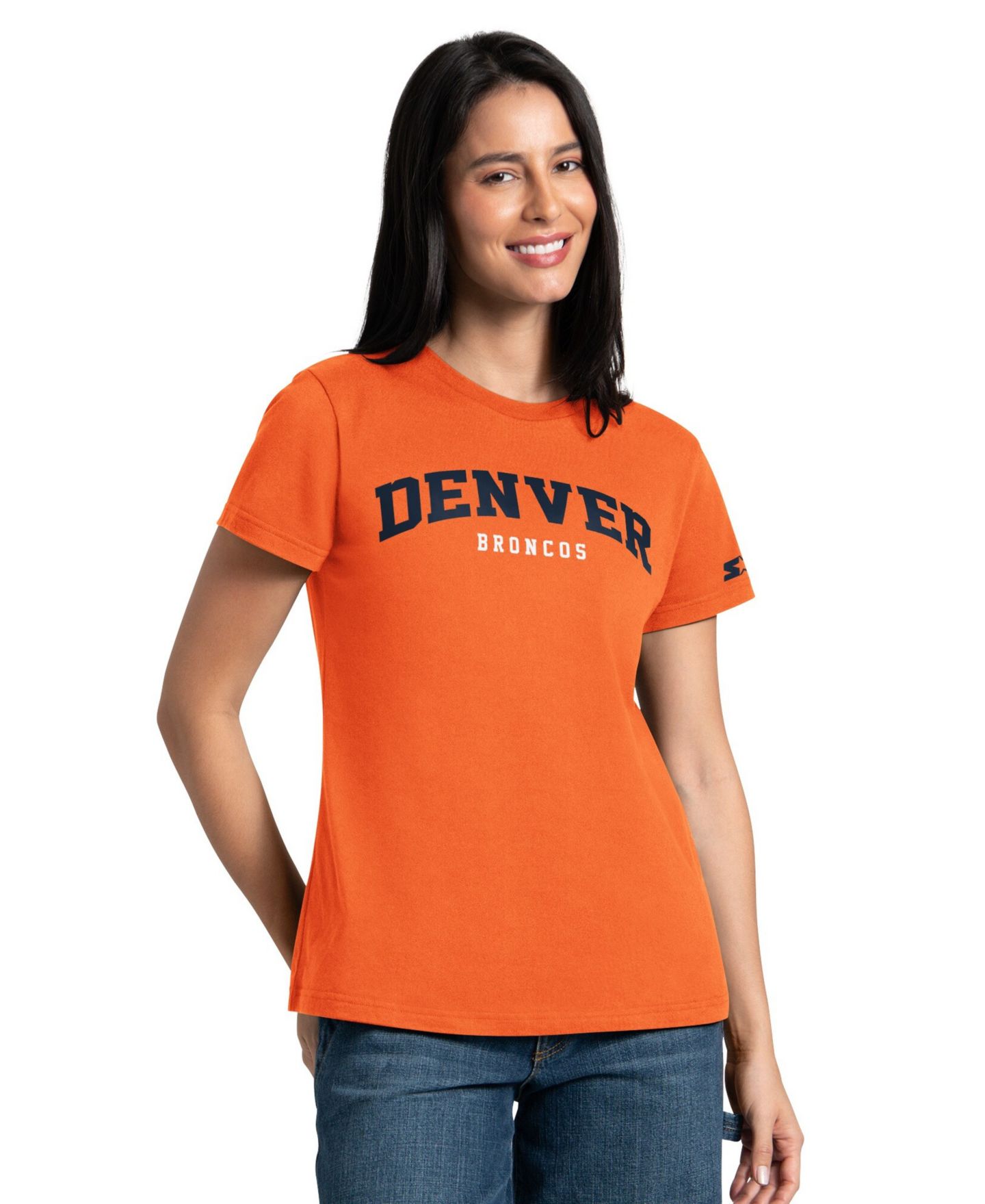 Женские свитшоты Starter Denver Broncos Screen Print Graphics Crewneck, 2-Pack — фото 2