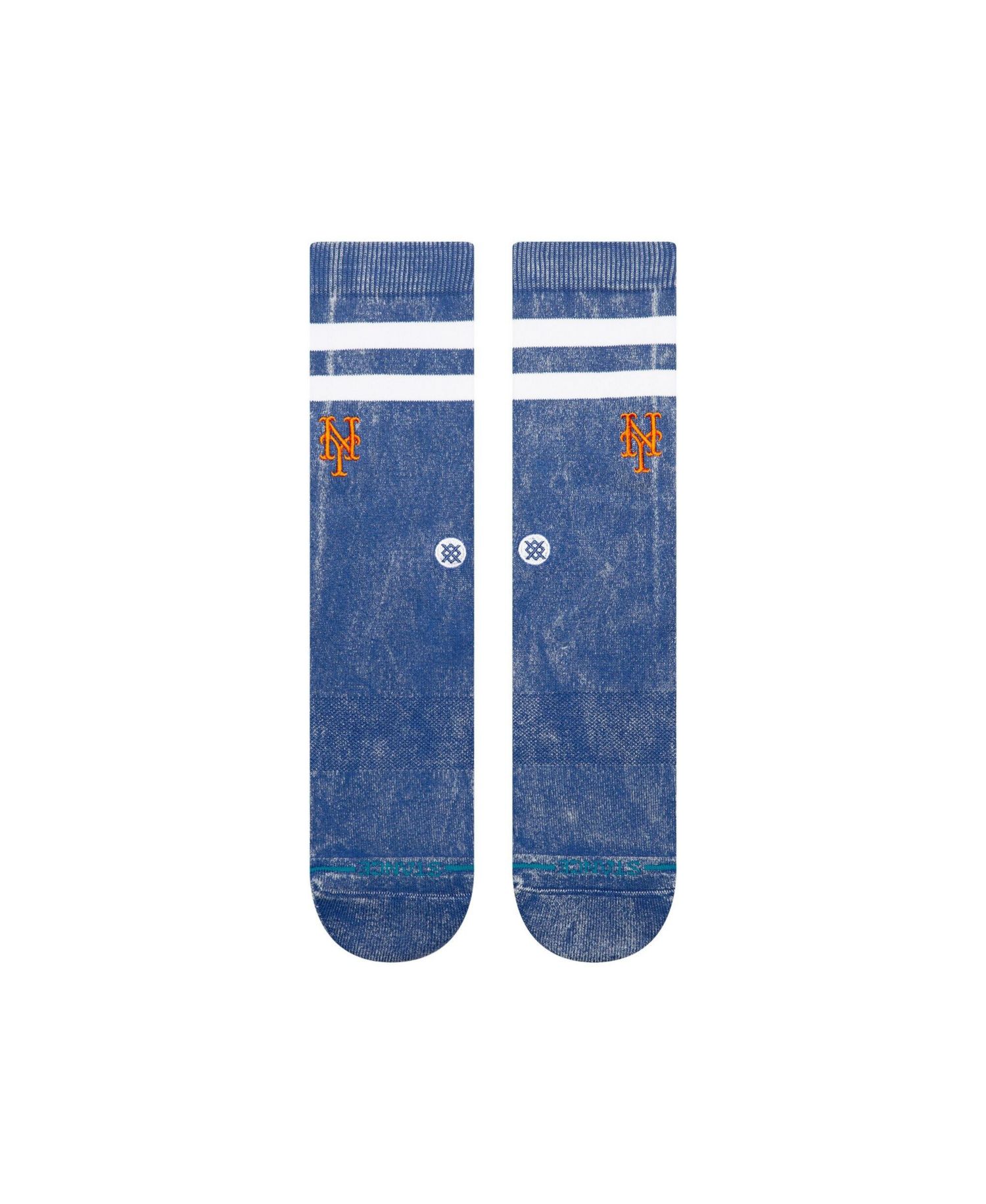Men's and Women's Royal New York Mets Rotation Crew Socks
