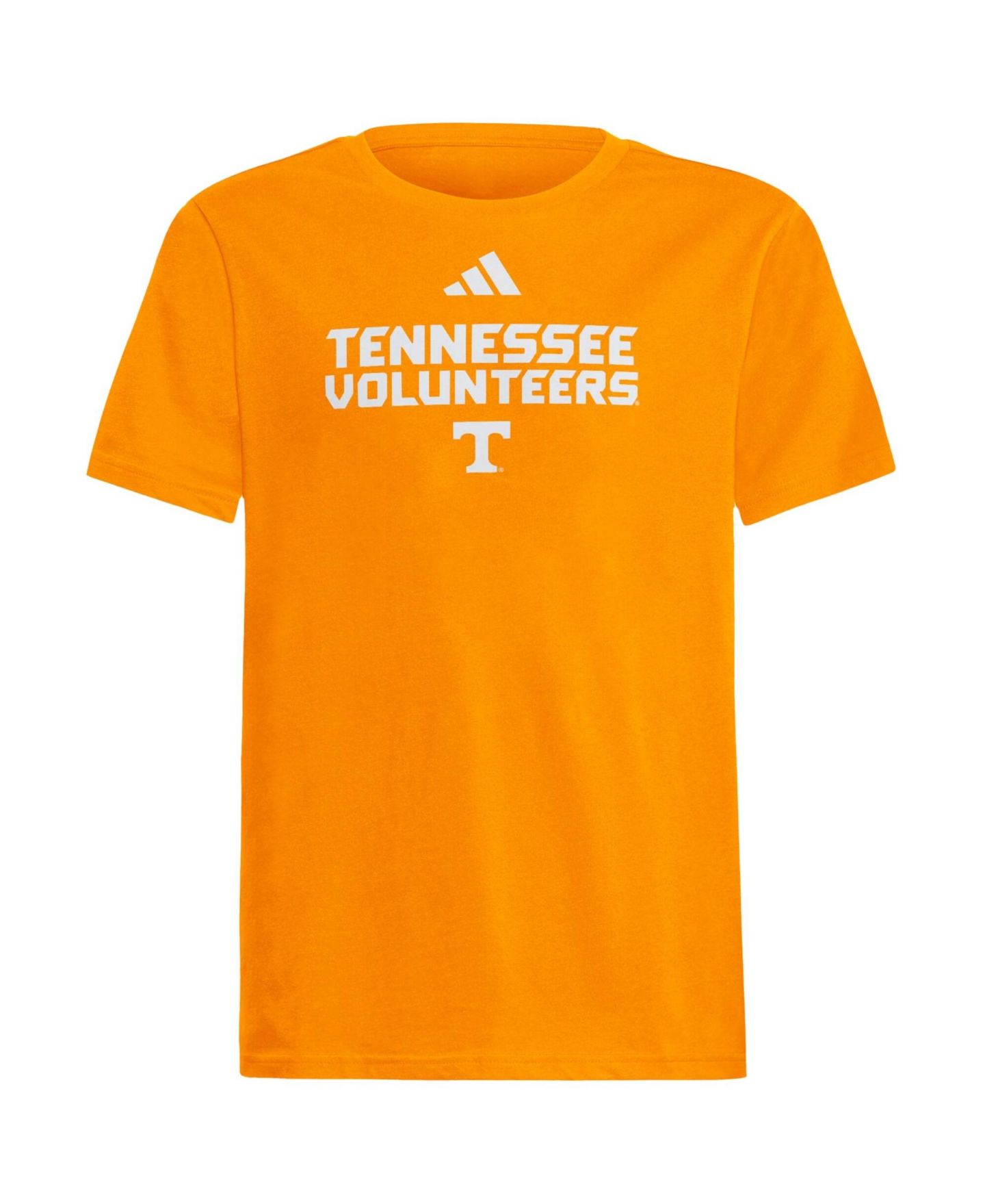 Детская футболка adidas Tennessee Orange Tennessee Volunteers Wordmark Fresh — фото 2