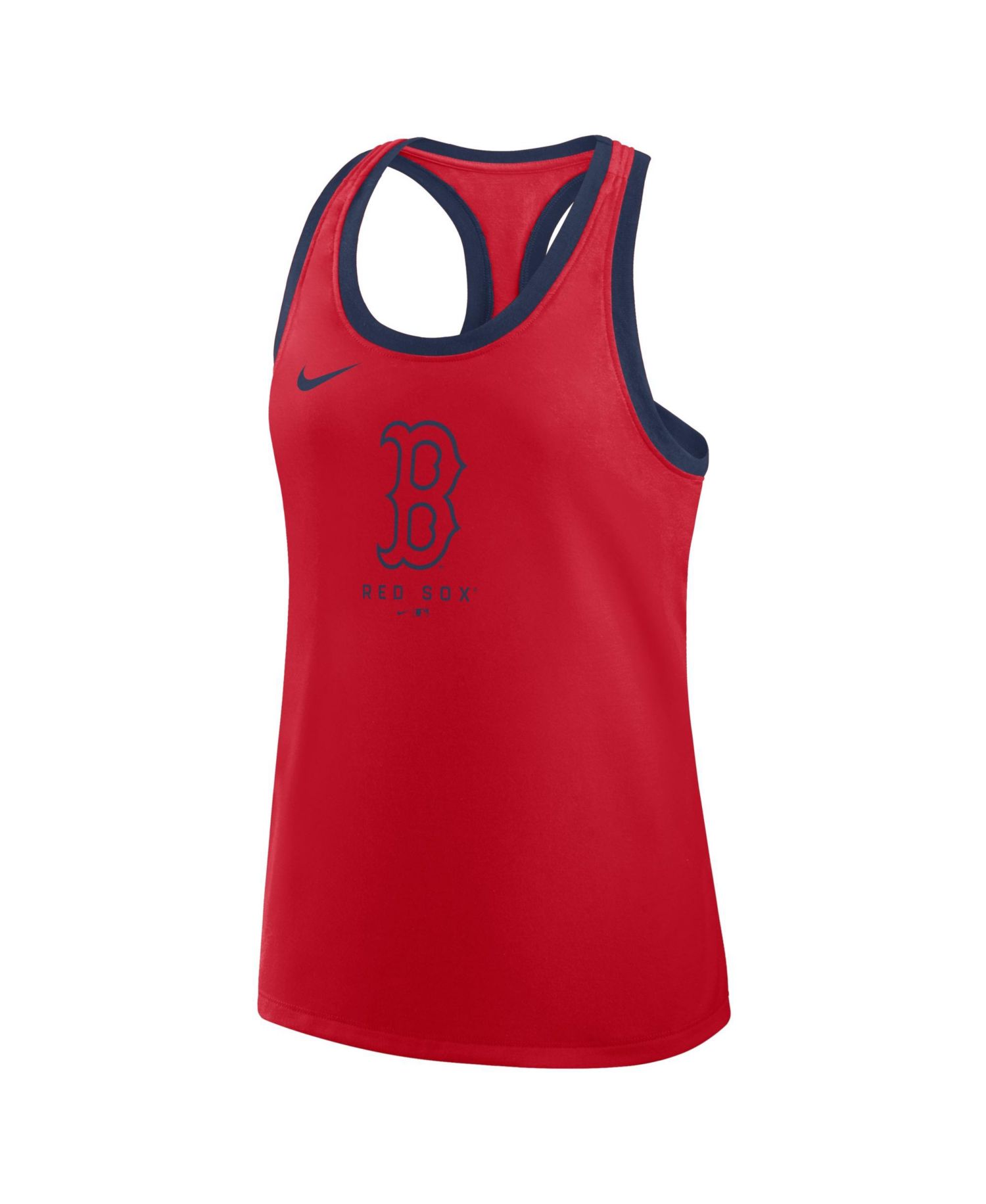 Women's Red Boston Red Sox Tri-Blend Dri-FIT Racerback Tank Top