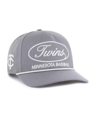 47 Brand Men's Gray Minnesota Twins Foundational Hitch Adjustable Hat