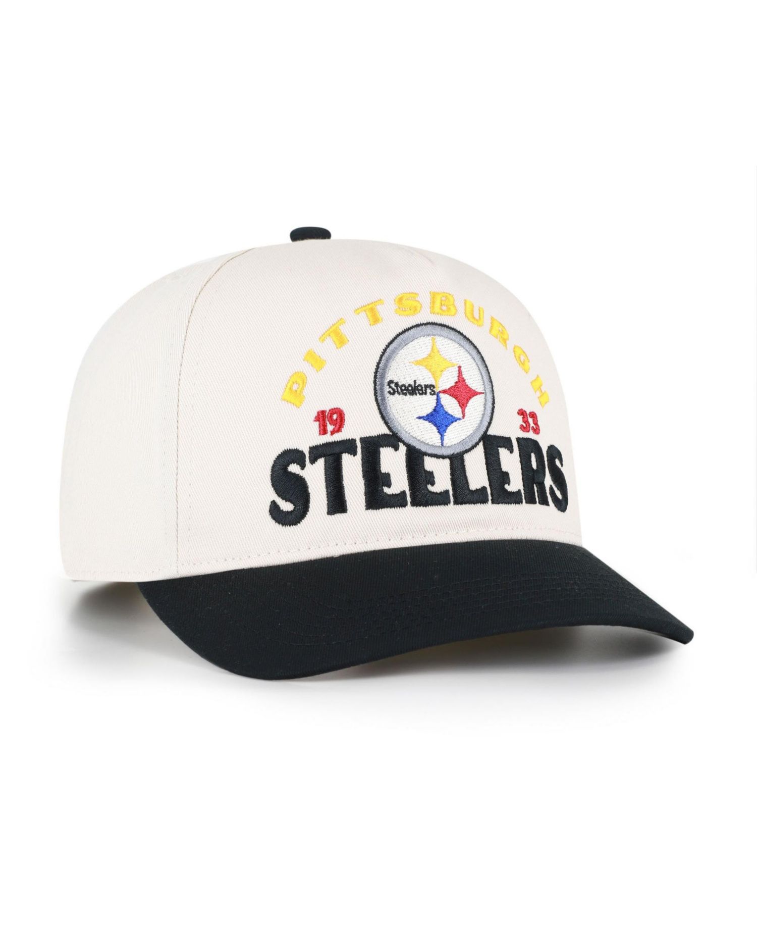 Men's Natural Pittsburgh Steelers Arcitext Hitch Adjustable Hat