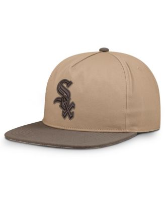 Men's Light Brown Chicago White Sox Statement Adjustable Hat