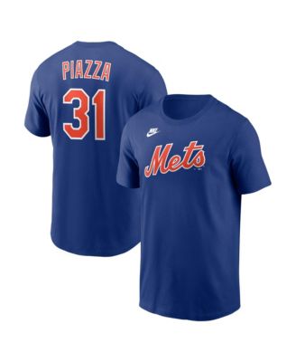 Men's Mike Piazza&nbsp;Royal New York Mets Cooperstown Collection Name & Number T-Shirt
