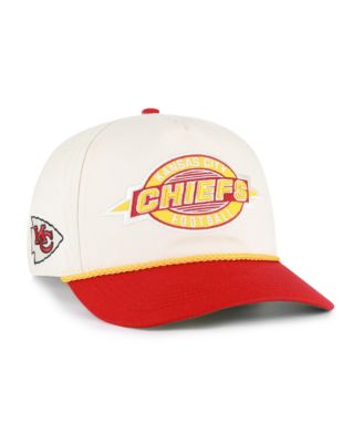 Men's Natural Kansas City Chiefs Frame Out Two Tone Hitch Adjustable Hat