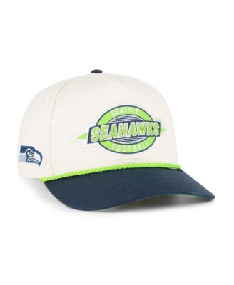 Men's Natural Seattle Seahawks Frame Out Two Tone Hitch Adjustable Hat