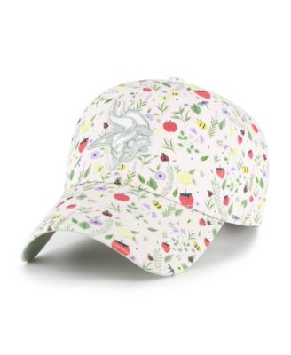 Big Girls Light Pink Minnesota Vikings Posey Clean Up Adjustable Hat