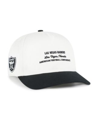 Men's White Las Vegas Raiders Contemporary Two-Tone Hitch Adjustable Hat