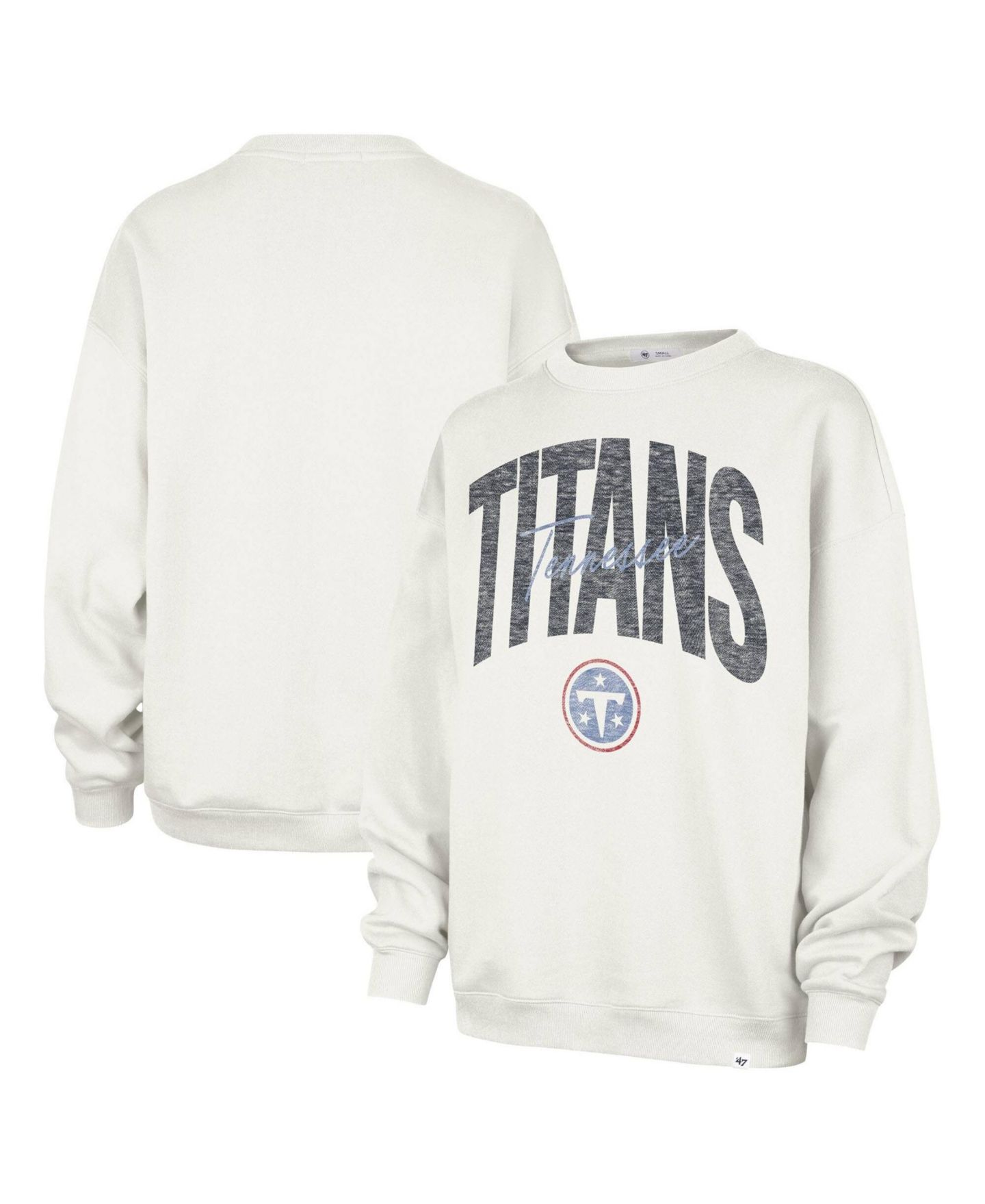 Женская толстовка '47 Brand Tennessee Titans Muse Oversized Crewneck — фото 1