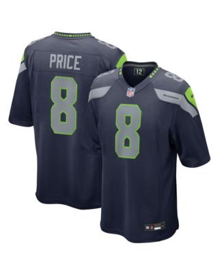 Men's Jadarian Price College Navy Seattle Seahawks 2026 NFL Draft First Round Pick No. 32 Team Game Jersey