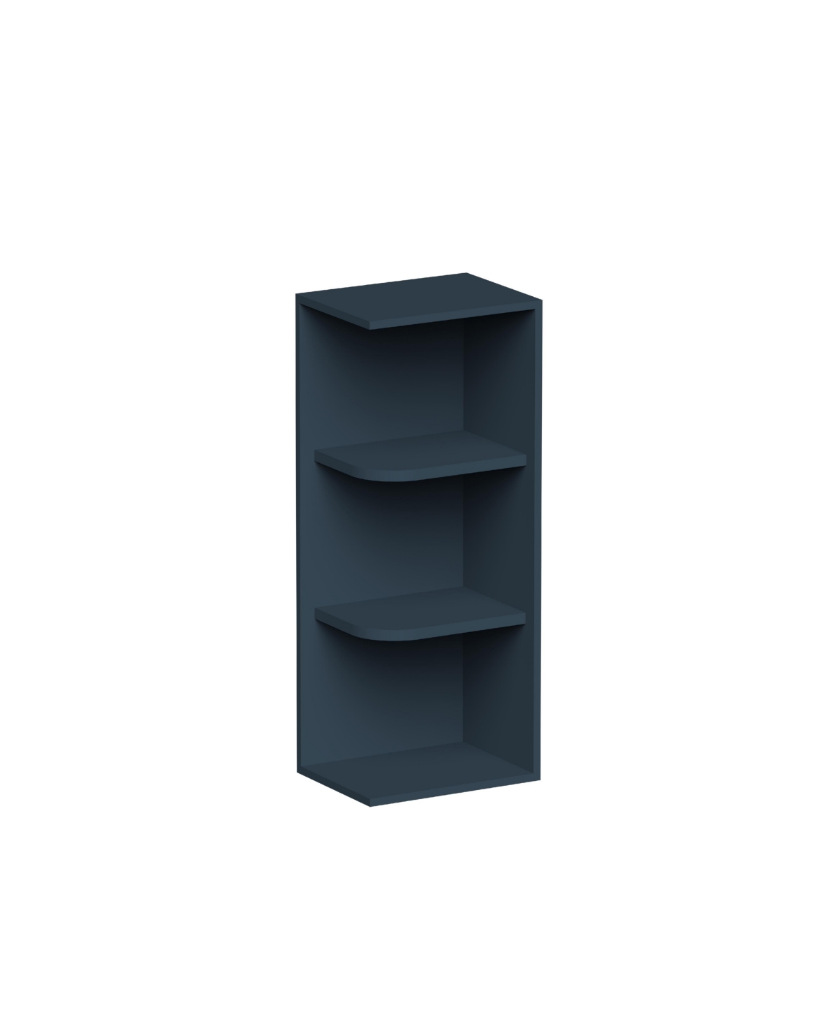 Boyel Living 30 Inch Height Wall Shelves, Ready to Assemble Kitchen Open Shelves Solid Wood Frame 2 Adjustable Storage