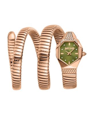 Women's Ambra Quartz IP Stainless Steel Bracelet Watch