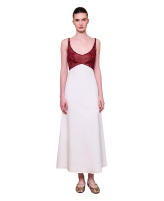 Women's The Broderie Anglaise Edit Embroidered Floral Midi Dress