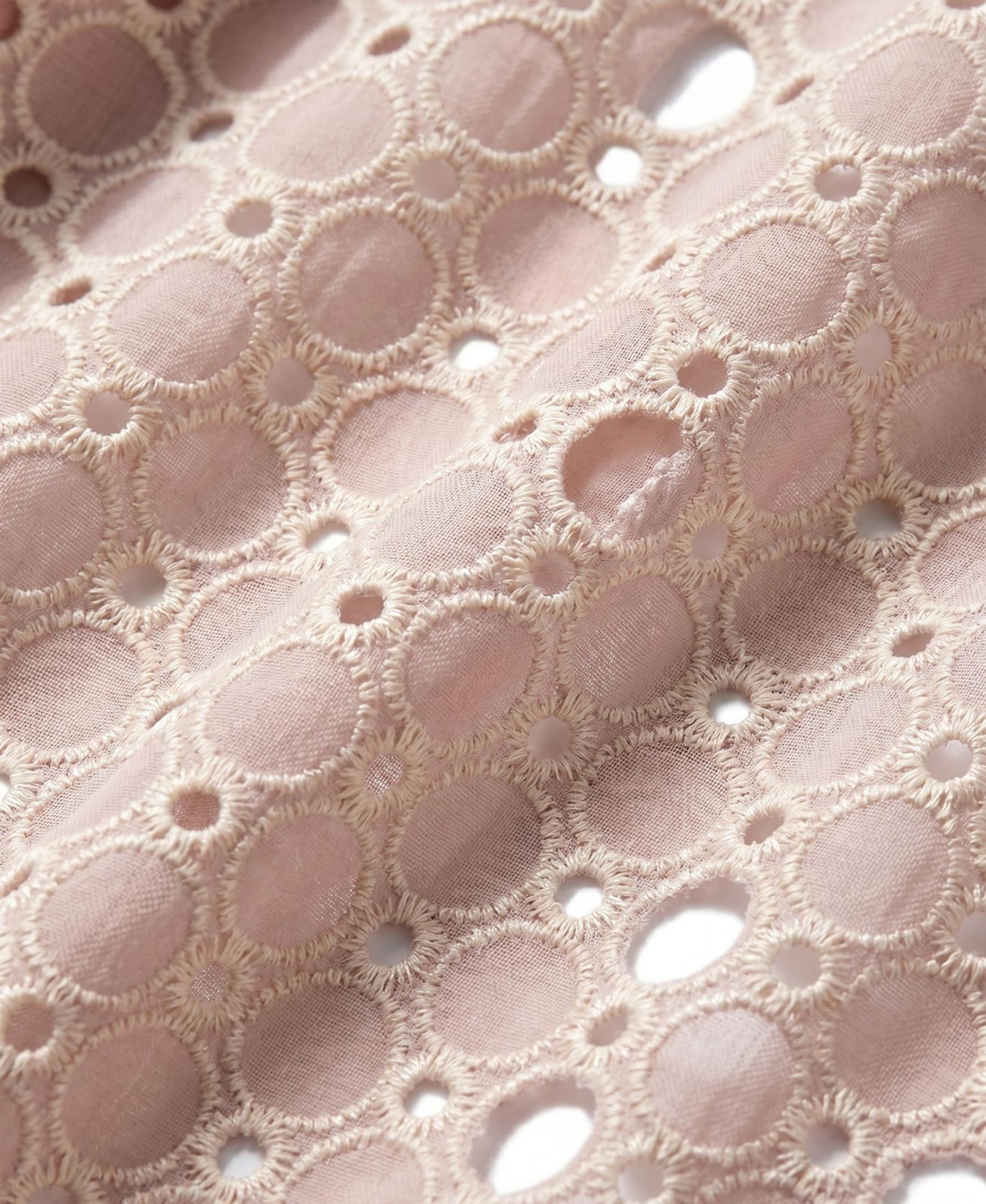 Женское платье Modenaire Polka Dot Embroidered Lace, цвет: Бежевый — фото 5