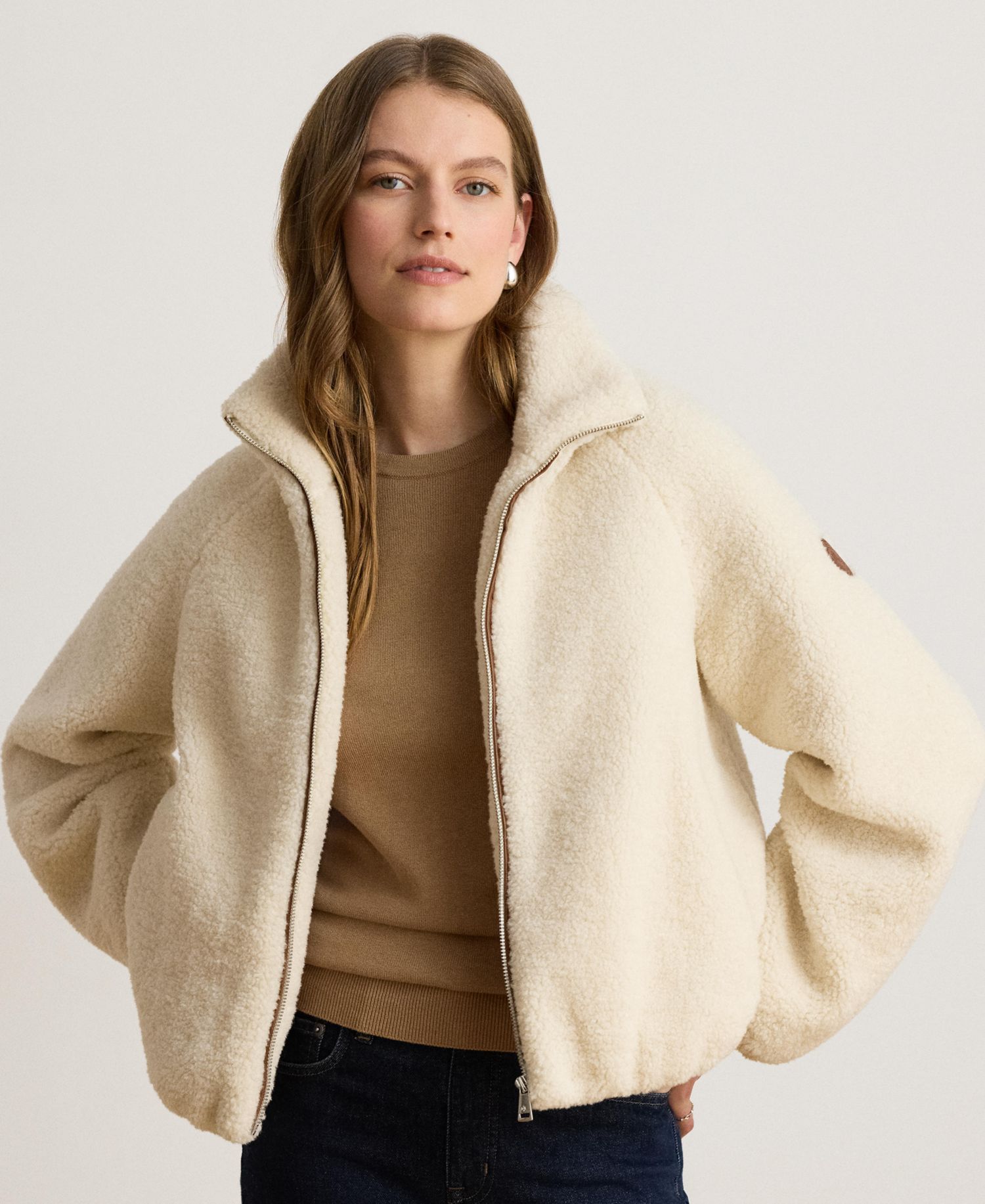 Women's Sherpa Puffer Coat