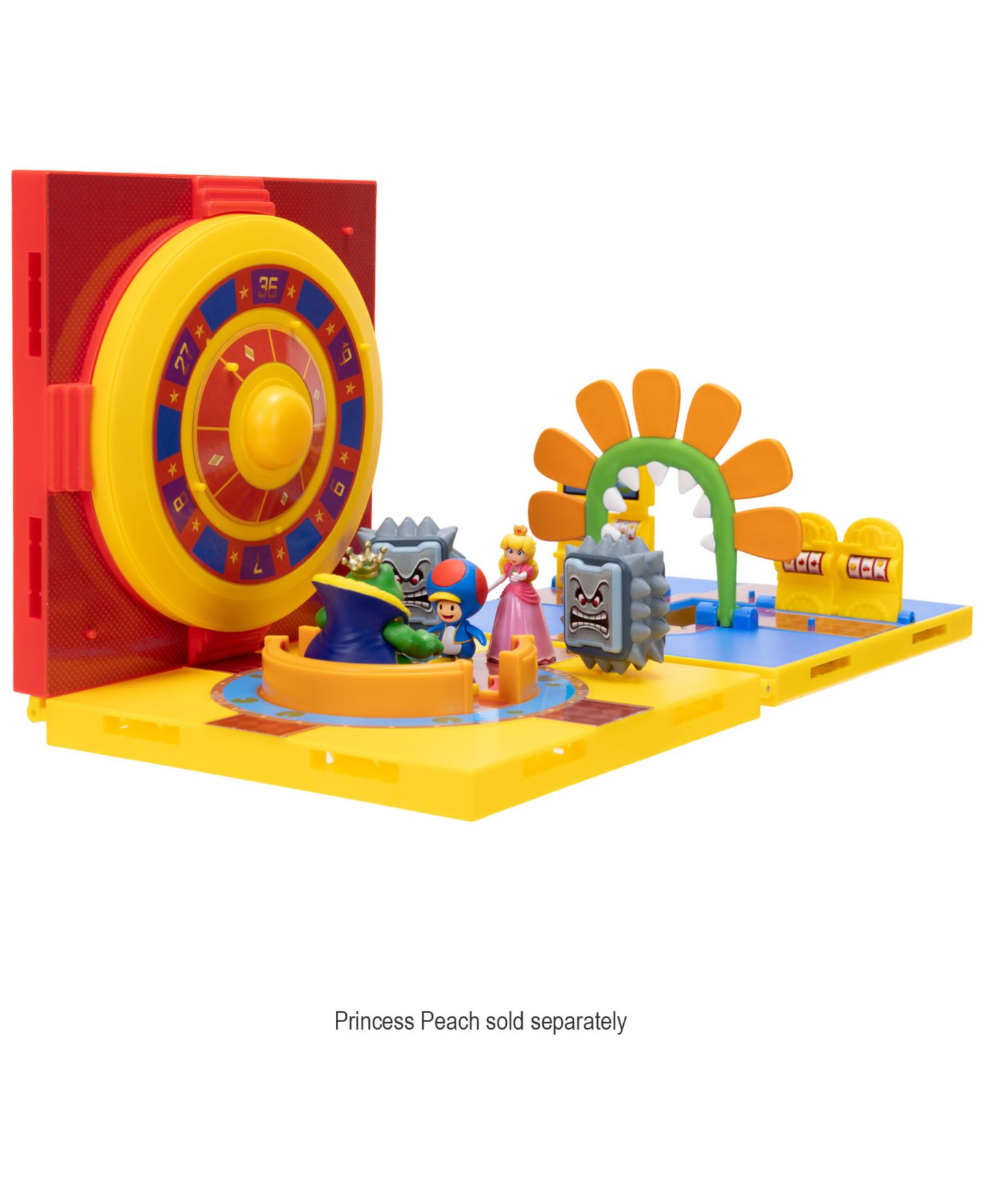 Детские фигурки SUPER MARIO Gateway Galaxy Interactive 2-Piece Diorama Set, Ages 3+ — фото 3