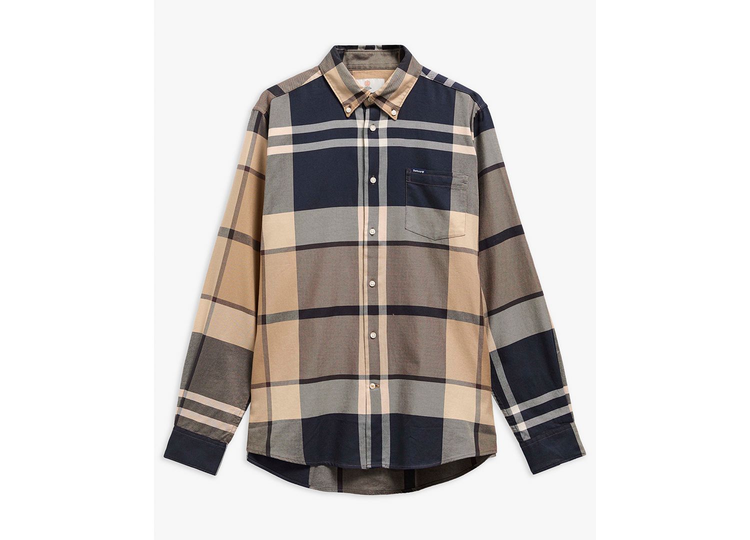 Men's Dunoon Tailored-Fit Tartan Twill Shirt
