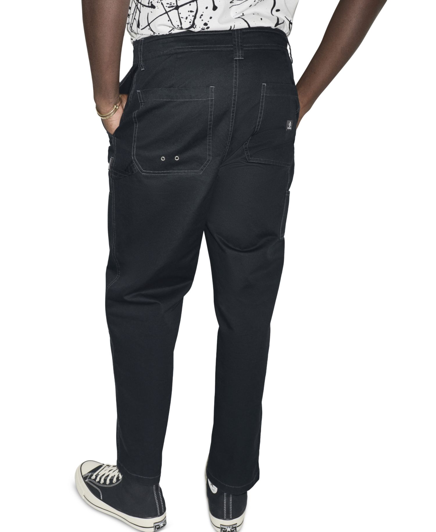 Men's Double Knee Regular-Fit Harbor Pants