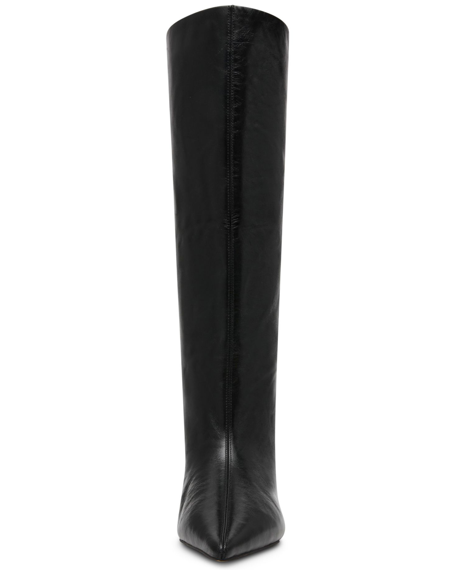 Women's Lychee Wide-Calf Kitten-Heel Stovepipe Knee-High Dress Boots