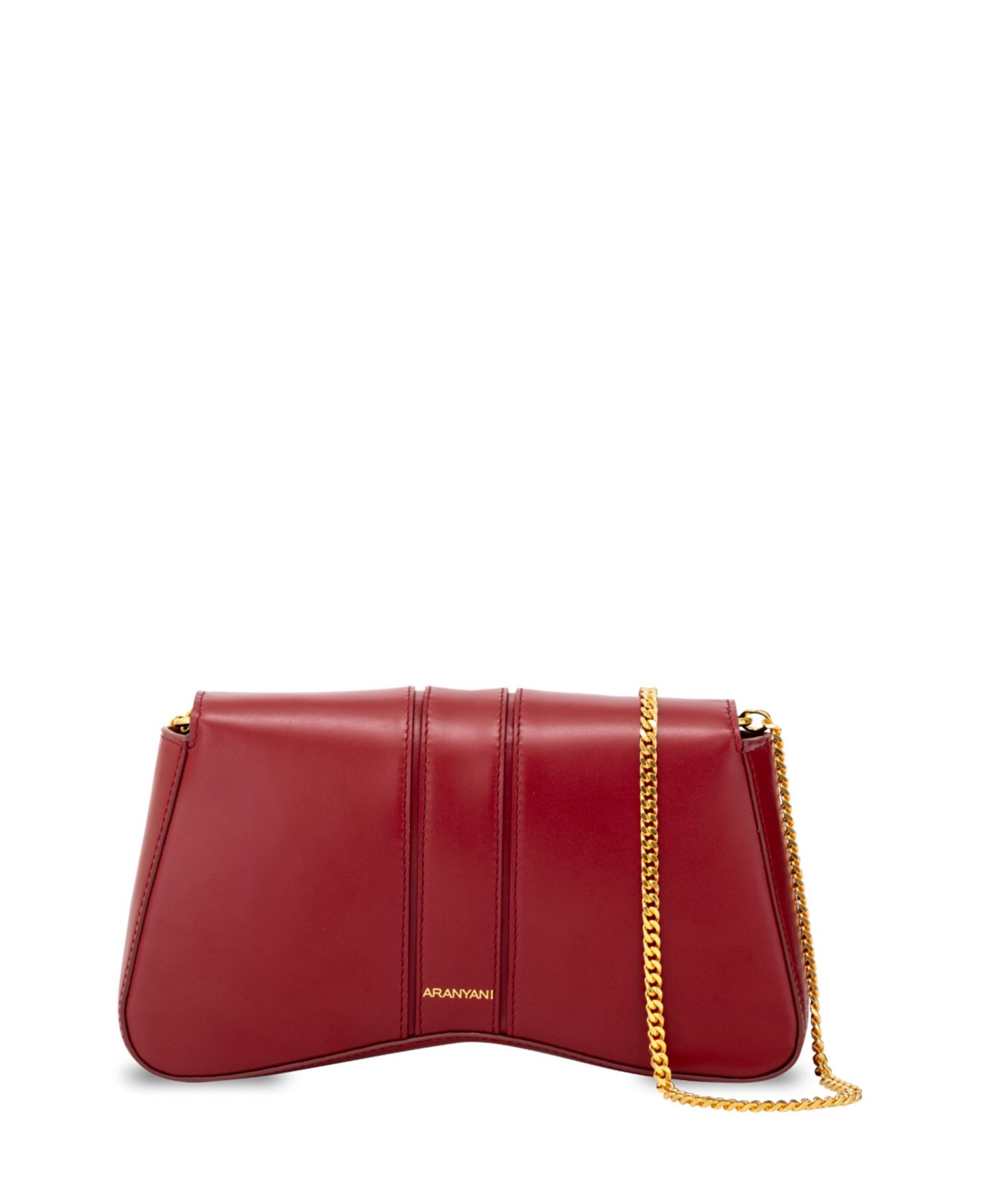Женская сумка Aranyani Marquise Italian Calf Leather Structured Handbag, цвет: Красный — фото 2