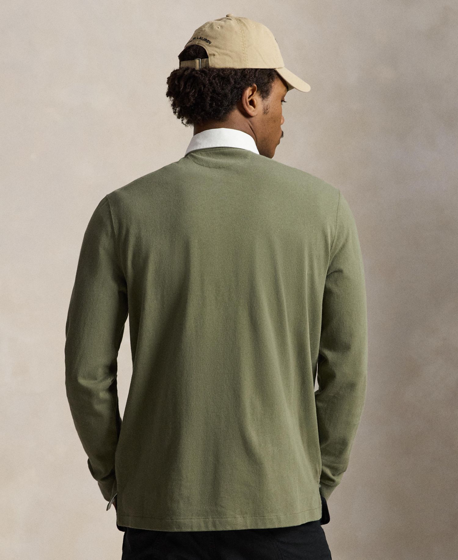 Men's The Iconic Rugby Collar Polo Shirt