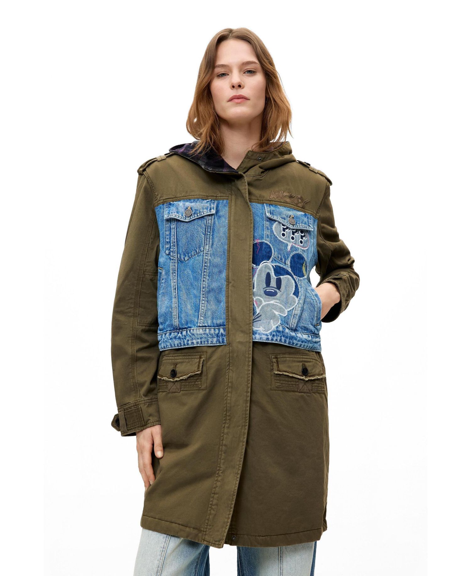 Women's Mickey Cotton Parka Coat