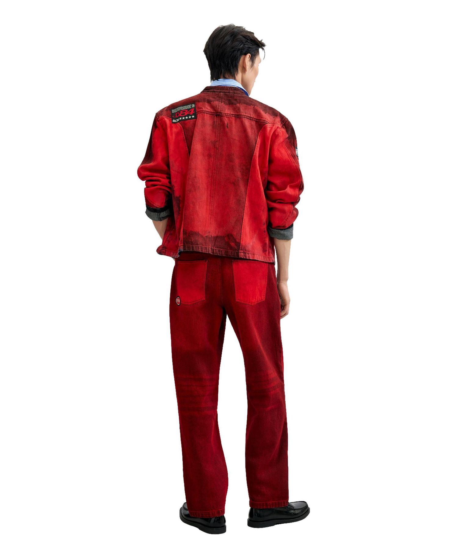 Men's Two-tone racing jacket