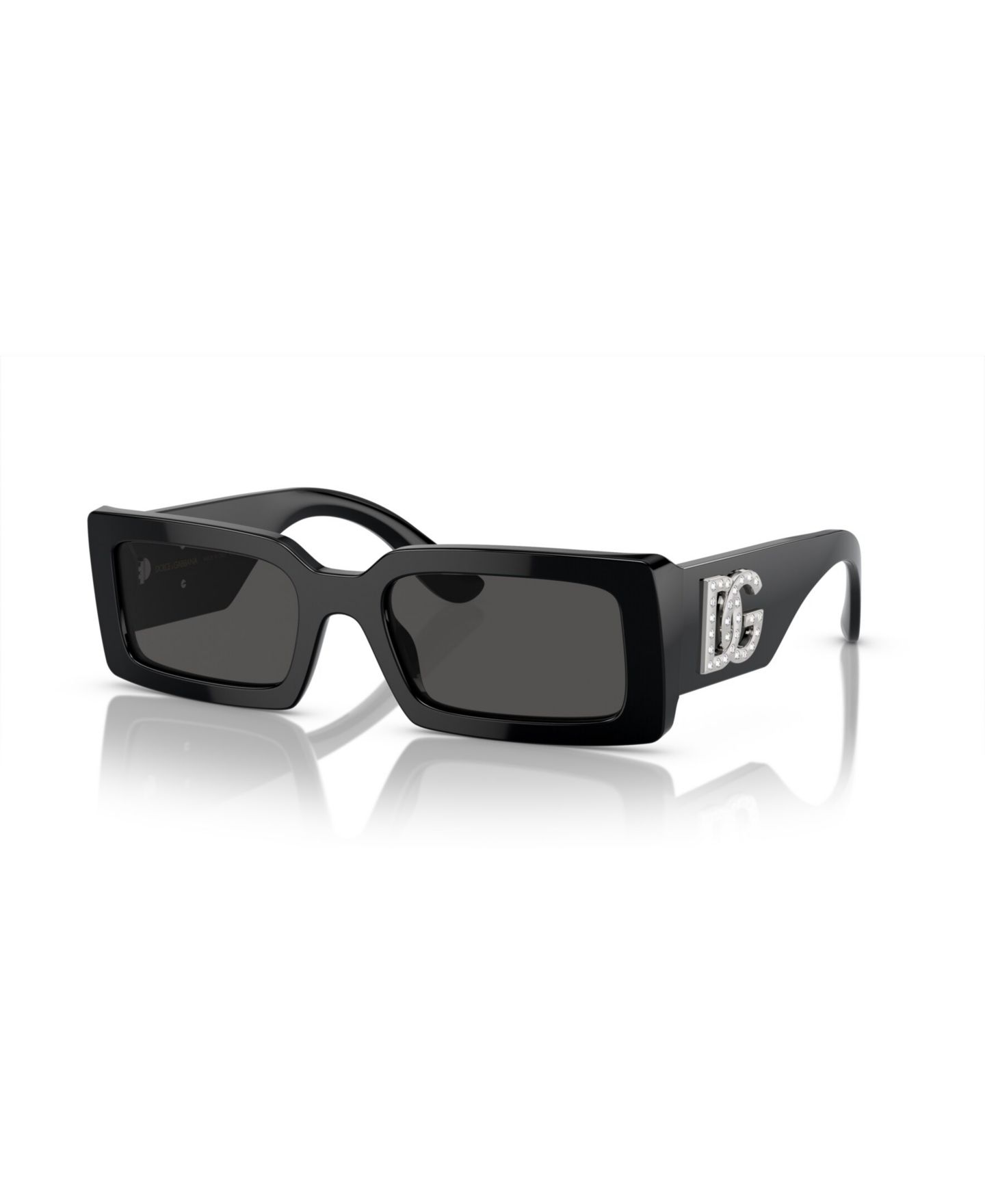 Женские солнцезащитные очки Dolce&Gabbana DG4447B, цвет: Чёрный — фото 1