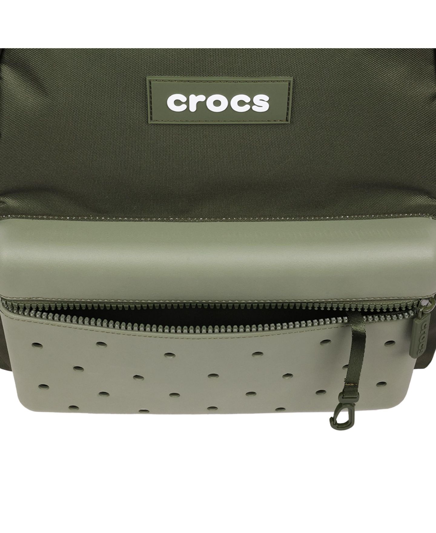 Рюкзак Crocs Lightweight with Molded Front Storage Pocket, цвет: Cargo — фото 6